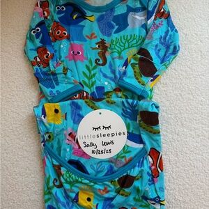 Little Sleepies Kids Swim Set - Blue and Multicolor